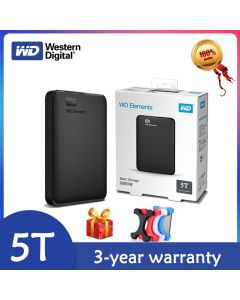 Western Digital WD Elements 2.5" Portable 1TB 2TB 4TB 5TB USB3.0 External Hard Drive Hdd Disco Duro Externo Disque Hard Disk