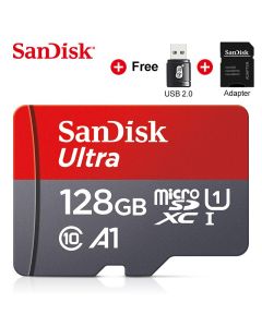 SanDisk A1 Memory Card 256GB 200GB 128GB 64GB 98MB/S 32GB 16GB Micro sd card Class10 UHS-1 flash card Memory Microsd TF/SD Card