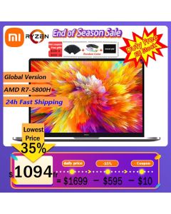 Xiaomi RedmiBook Pro 15 Laptop AMD R7-5800H 16GB+512GB SSD 15.6 inch 3.2K Screen Mi Notebook or With Xiaomi Tablet 5 Pro Bundle