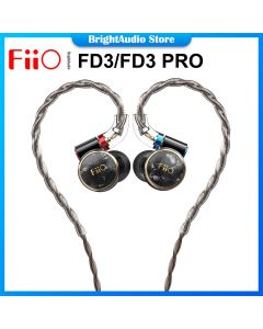 FiiO FD3 FD3 Pro 1DD Dynamic In-Ear Earphone IEM MMCX Detachable Cable DLC Diamond-Like Carbon Diaphragm Headset Earbuds