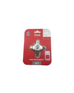 Microdigit Iflash 4-In-1 64Gb Flash Drive