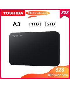 TOSHIBA Canvio Basics HDD 2.5" A3 USB 3.0 External Hard Drive 2TB 1TB Portable Hard Disk externo disco duro externo Hard Drive