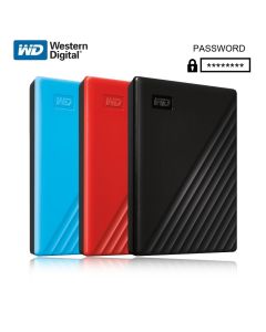 Original Western Digital WD My Passport™ 1TB 2TB 4TB 5TB External Hard Drive Disk WD Backup™ software and password protectionHDD