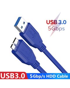 Micro B USB 3.0 Cable 5Gbps External Hard Drive Disk HDD Cable for Samsung S5 Note3 Toshiba WD Seagate HDD Data Wire Cables