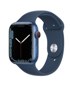 Apple Watch Series 7 GPS Cellular 45MM Aluminum Case Sport Band Smart watch