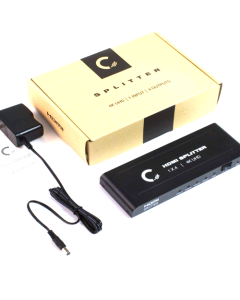 1x4 HDMI Splitter 4-Port|4-in-1 Ultra HD 4k/2k