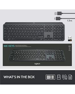 Logitech Mx Keys Advanced Wireless Illuminated Keyboard