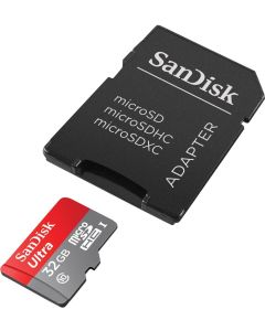 Sandisk MicroSDHC 32GB WITH ADAPTER