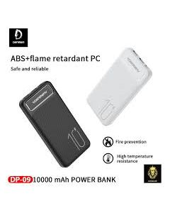 VDENMENV DP09 Power Bank 10000mAh 2.1A Quick Charge Dual USB Port Powerbank