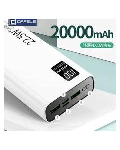VDENMENV DP45 20000mAh PD 22.5W QC3.0 Power Bank Compact Portable Fast Charging External Battery Charger 20000 mAh Powerbank