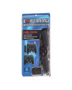 USB Twins Wireless Vibration Controller 