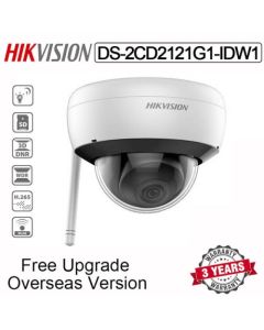 HIKVISION DS-2CD2121G1-IDW1 2MP WiFi Dome IP Camera Built-in Mic, SD Card Slot