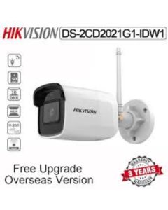 HIKVISION DS-2CD2021G1-IDW1 2MP WiFi  Bullet IP Camera Built-in Mic, SD Card Slot