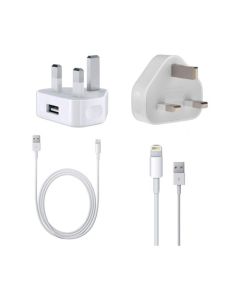 Apple Charger For iPhone and iPad- White