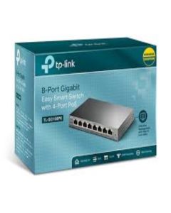 TP-Link TL-SG108PE 8-Port Gigabit Easy Smart Switch with 4-Port PoE