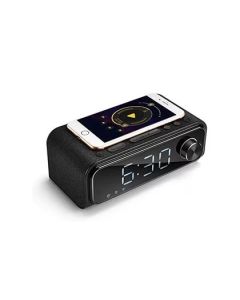 BOOM SPEAKER CLOCK AND WIRELESS CHARGER
